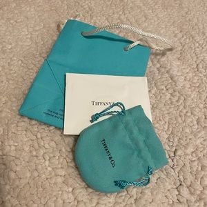 Tiffany gift and dust bag